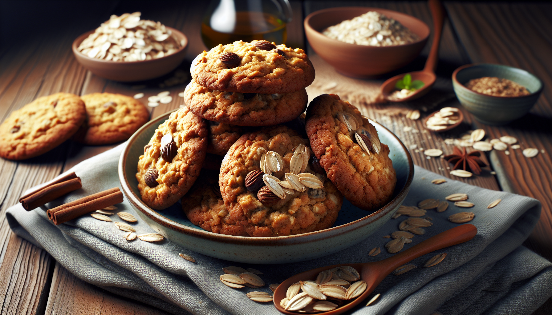 biscotti con fiocchi di avena